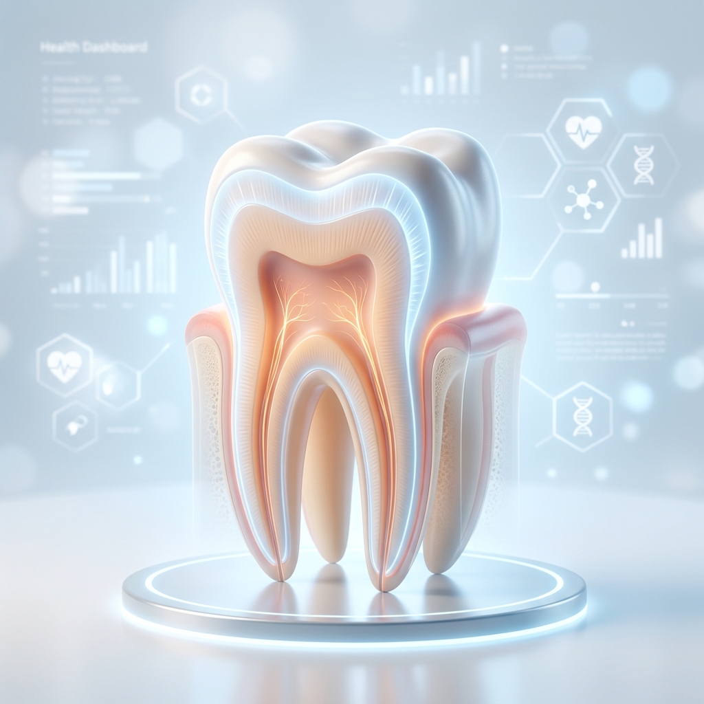 3D Medical Tooth Render